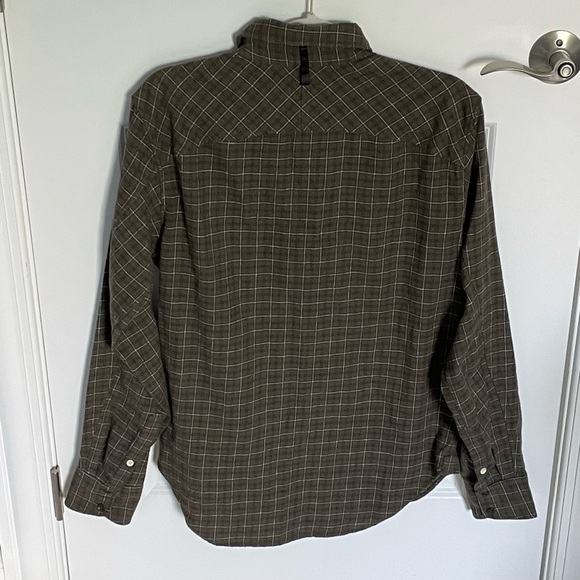 rag & bone Brown Plaid Casual Button Down Shirt - Picture 7 of 14